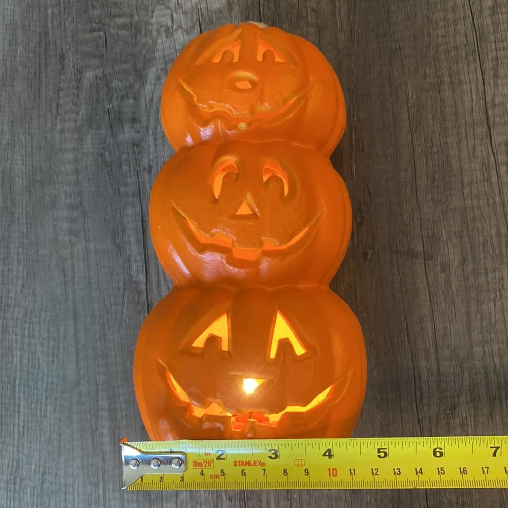Halloween 🎃 Pumpkin Lantern 3-Tiers pumpkins